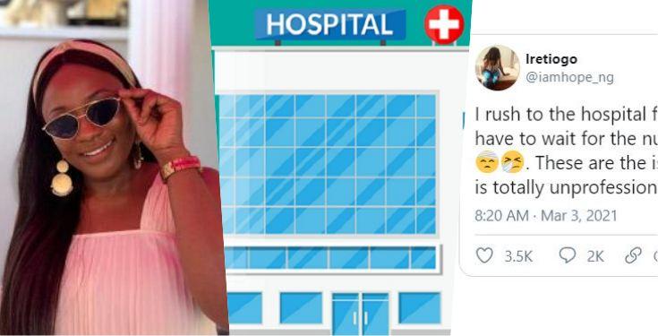 "I was asked to wait till the end of morning devotion" - Lady narrates emergency experience at hospital