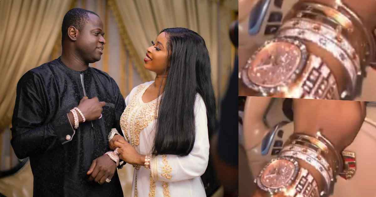 Malivelihood slams troll who accused his wife of flaunting jewelry acquired with Kogi State's money