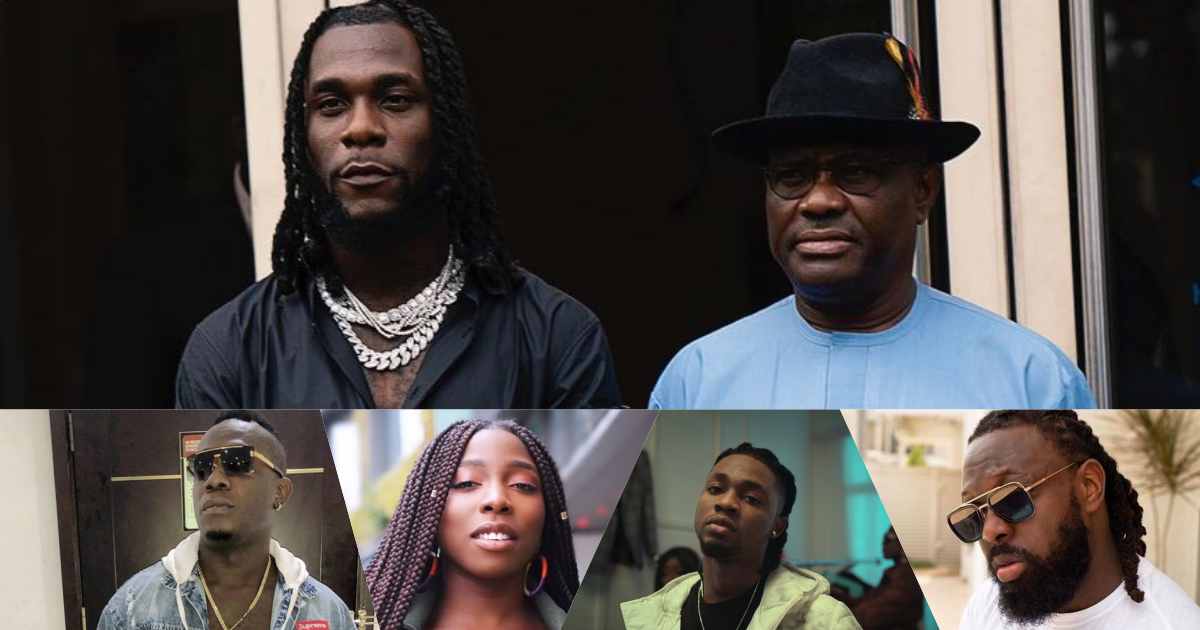 Gov. Wike fulfills promise, gifts N10M each to artistes that performed at Burna Boy's concert