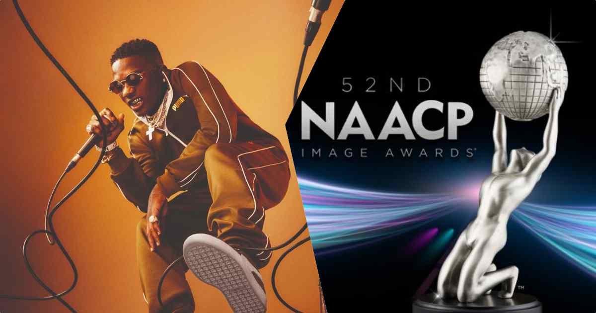 "Wizzy wan wound us with awards this year" - Reactions as Wizkid wins NAACP Image Award