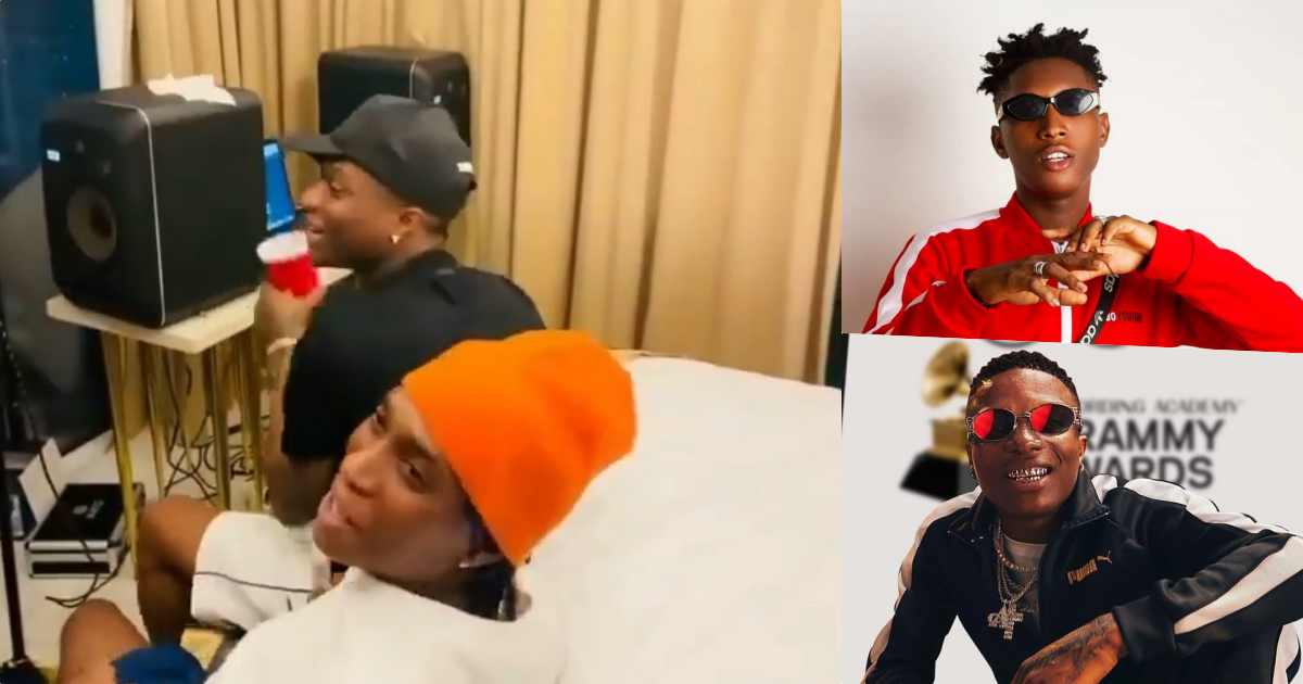 'E don spoil' trends hours after video of Bella Shmurda and Wizkid in studio surfaced online
