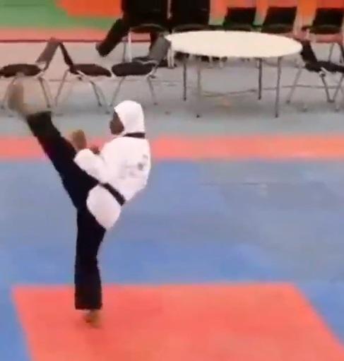 8-months pregnant athlete wins Gold medal in Taekwondo at Edo 2020 (Video)