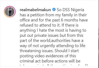 "I experienced full depression" – AY’s wife, Mabel calls on DSS to heed her call on security threats