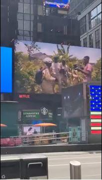 Ikorodu Bois Billboard Times Square Netflix