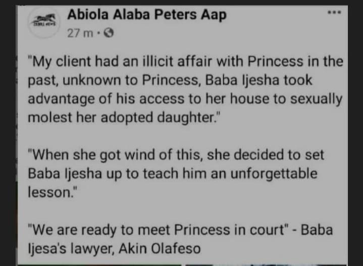 illicit affair princess baba Ijesha