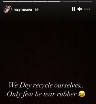 "I chop your own, you chop another" - Rosy Meurer shades Tonto Dikeh over advice on avoiding exes