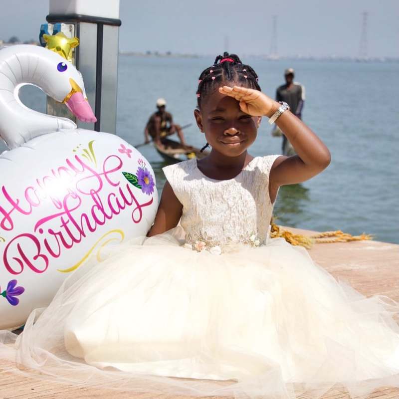 Davido celebrates his firstborn, Imade as she marks her 6th birthday