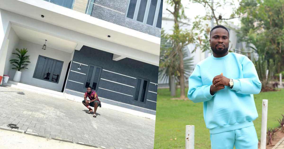 Comedian, Sir Balo becomes a house owner (Photos)