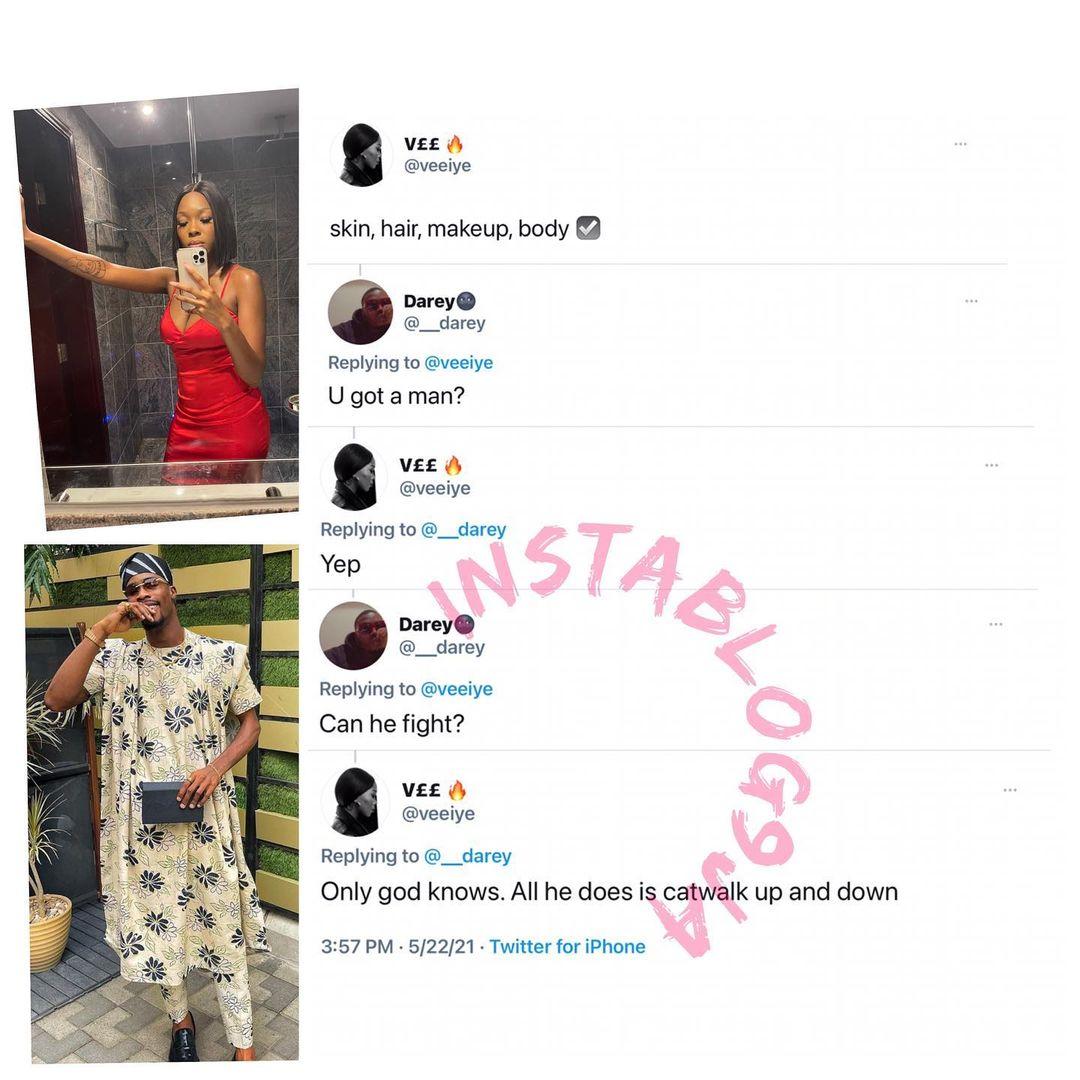 All Neo does is to catwalk, I don’t know if he can fight - Vee tells prospective admirer