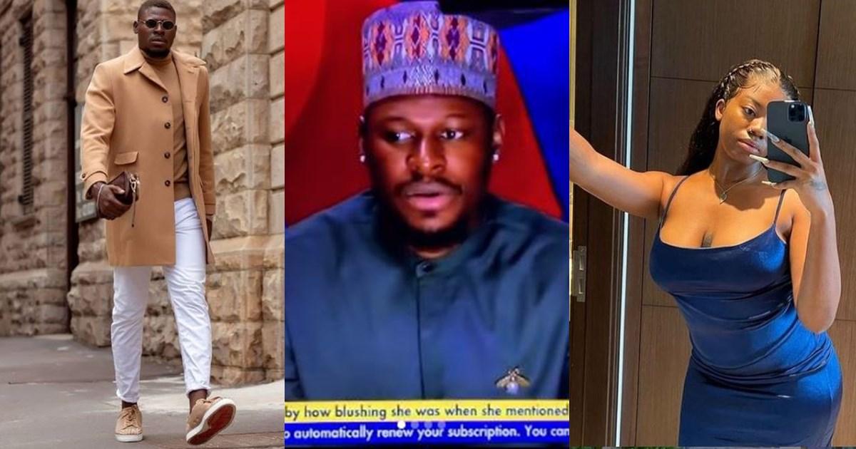 #BBNaija: "Angel has made 5 advances at me in the shower" - Niyi reveals (Video)