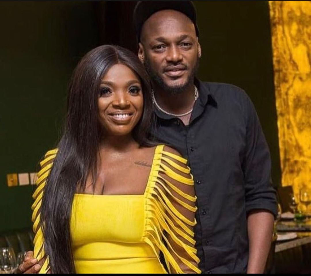 Annie Idibia breaks 2face's head fire extinguisher