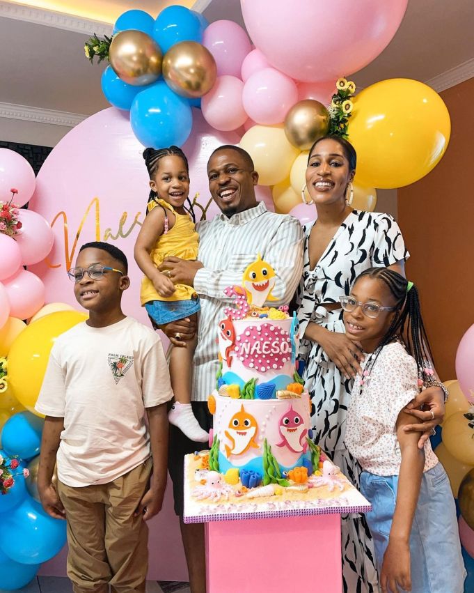 Naeto C wife Nicole celebrate daughter third birthday