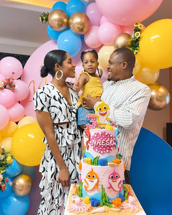 Naeto C, wife Nicole celebrate daughter third birthday photos