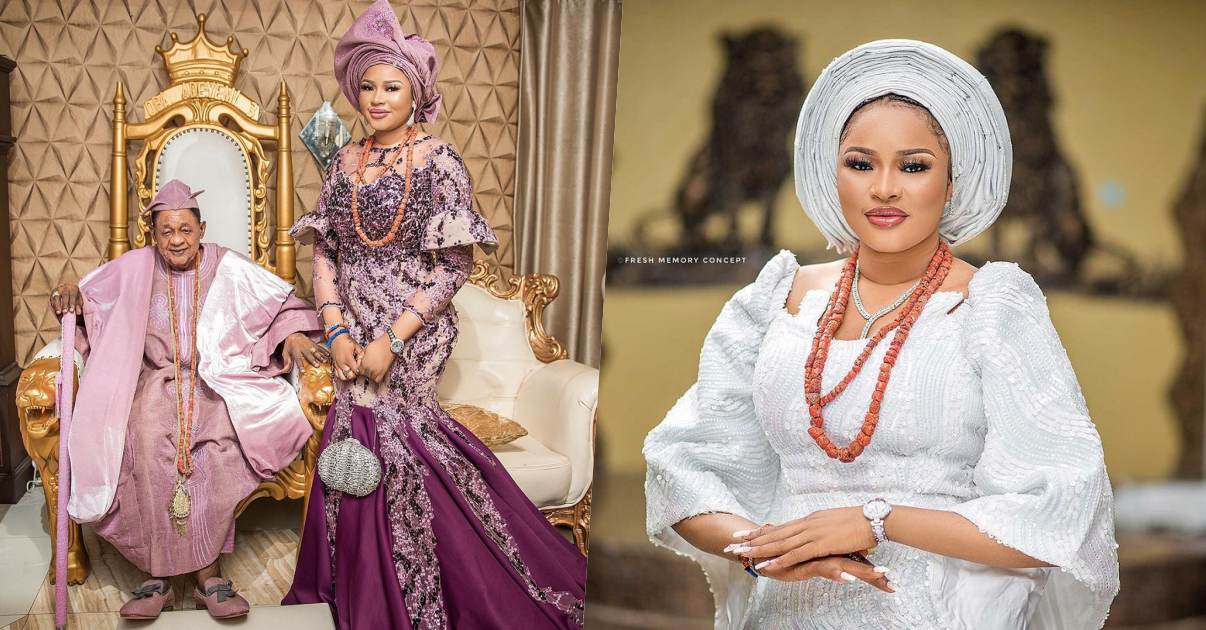 "My friends misled me" - Queen Dami begs to return to palace after dragging ex-husband, Alaafin of Oyo
