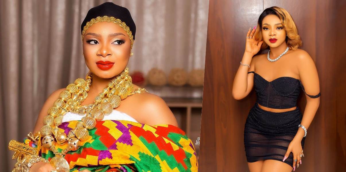 Popular reality star, Queen Mercy reacts after being called out by fans of co-BBNaija ex-housemate, Whitemoney, who referred to her as a snake.