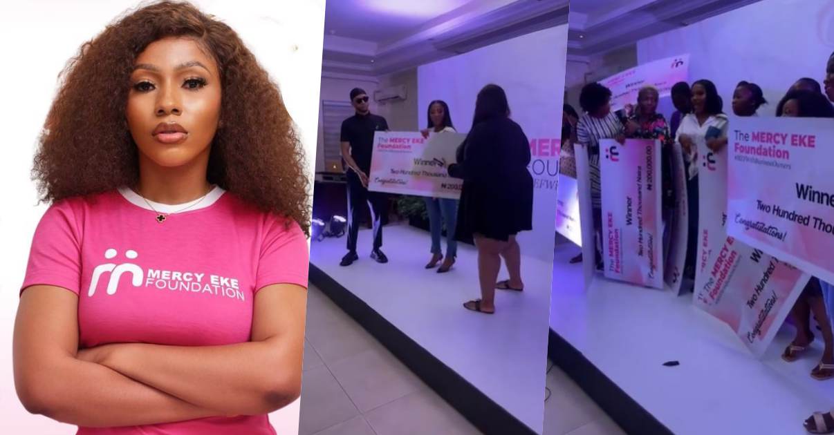 Mercy Eke Foundation supports business owners with N5M (Video)