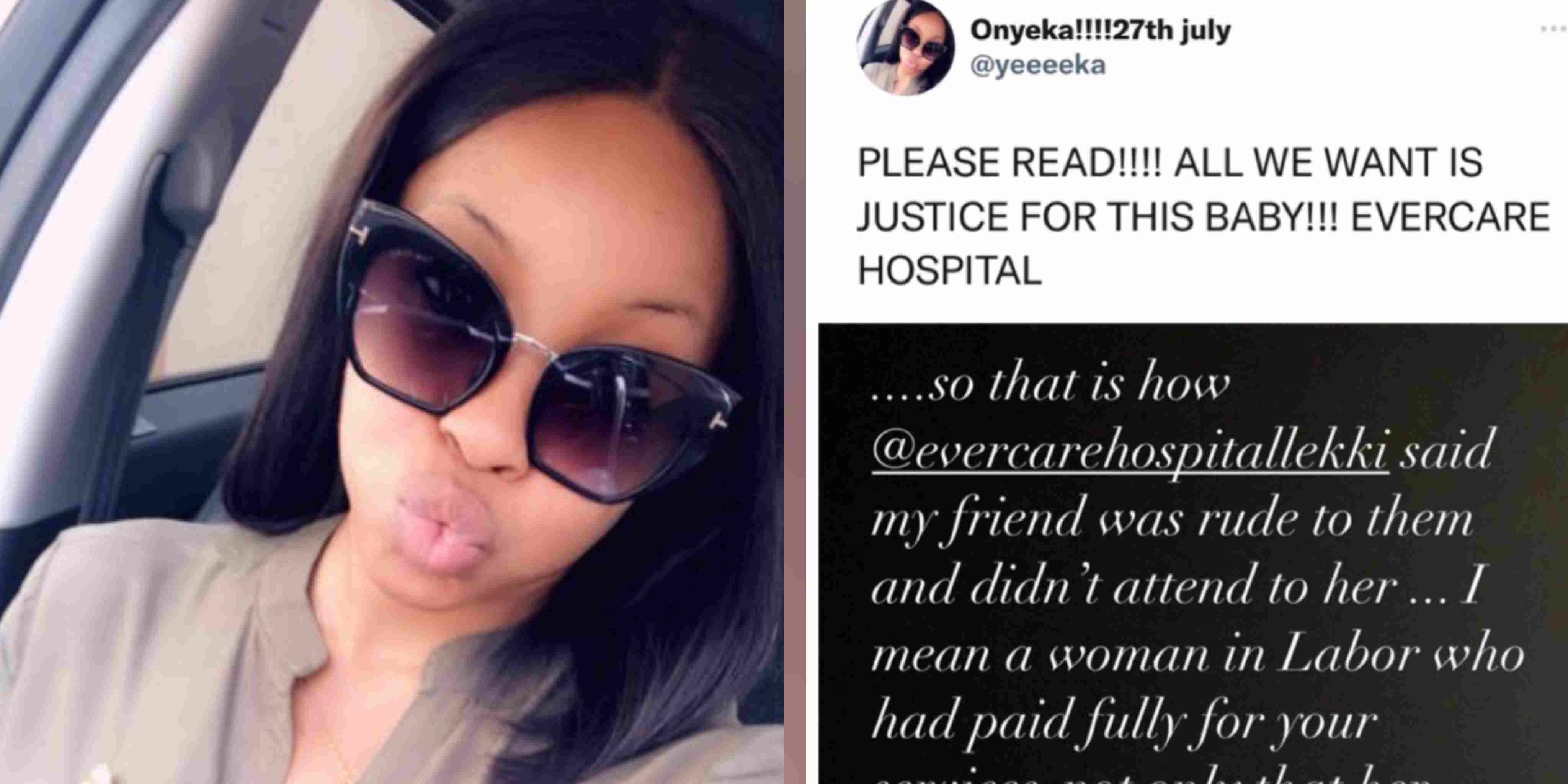 Lady Calls out EverCare hospital