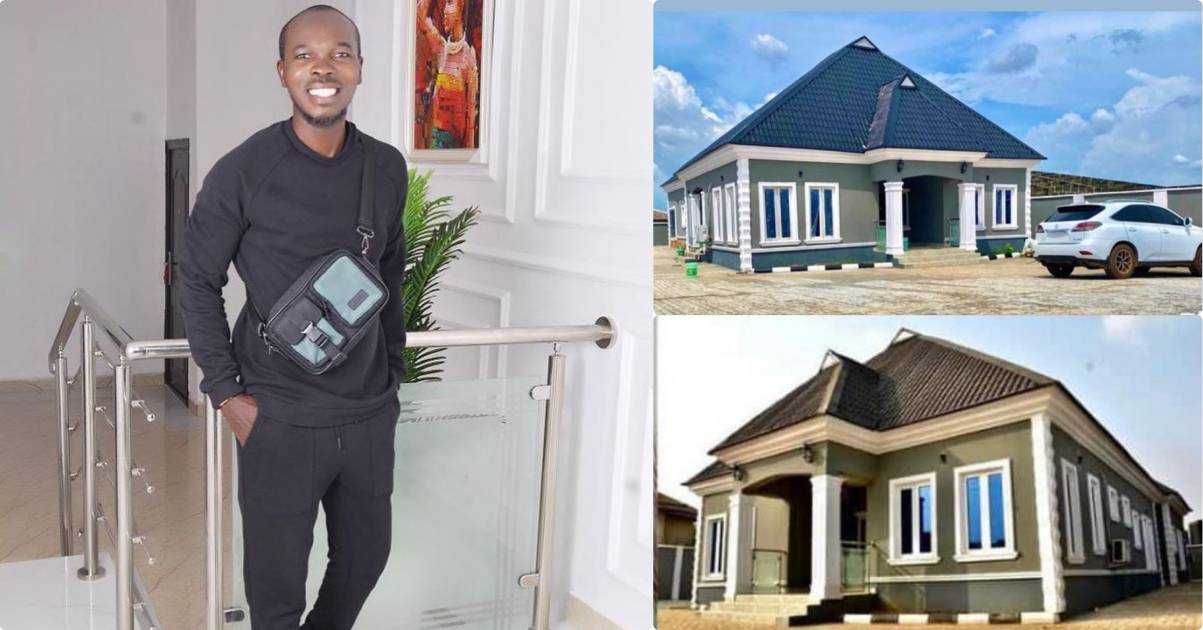 Ijebuu completes multi million naira house as Christmas gift to self