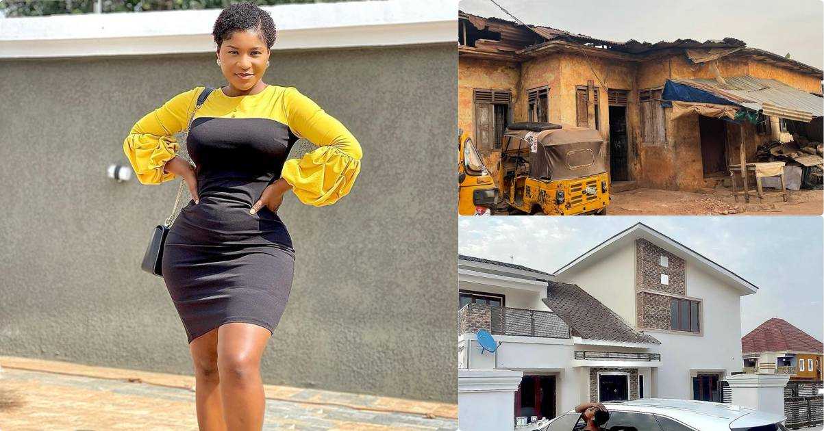 Destiny Etiko In Tears As She Recounts Childhood Home With Where She Lives Now