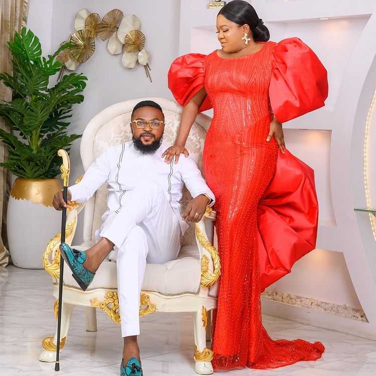 Kolawole Ajeyemi addresses claims of being younger, less famous and poorer than wife, Toyin Abraham