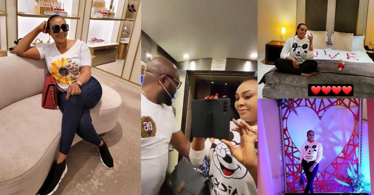 Ehi Ogbebor treated to a Valentine's Day get away trip by her man (Video)
