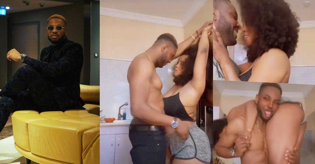 "This guy needs to learn class" - Cross and Maureen Esisi in suggestive positions trigger speculations (Video)