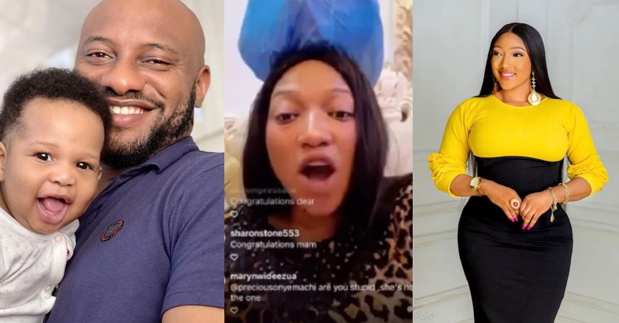 Christabel Egbenya cries out after being dragged into Yul Edochie's saga as ‘husband snatcher’ (Video)