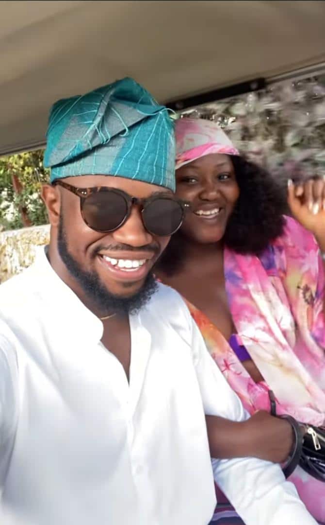 Stan Nze celebrates wife's birthday with romantic note while sharing vacation experience (Video)