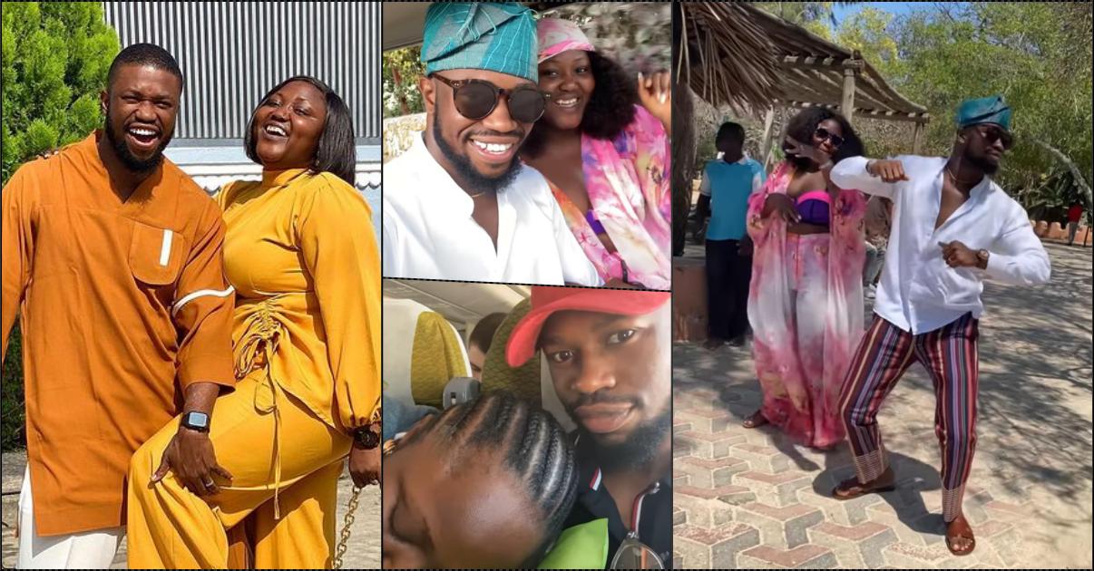 Stan Nze celebrates wife's birthday with romantic note while sharing vacation experience (Video)