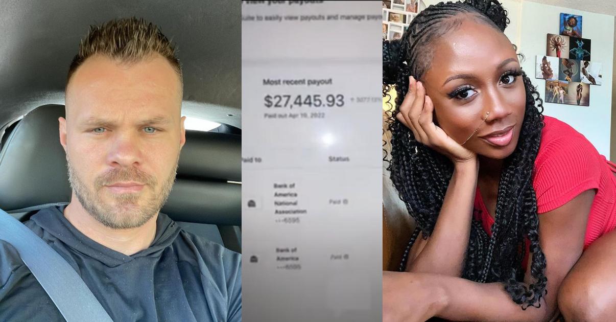Korra Obidi's husband states reason for misunderstanding as he shows off N11M payout after being accused of stealing wife's N2.1M (Video)