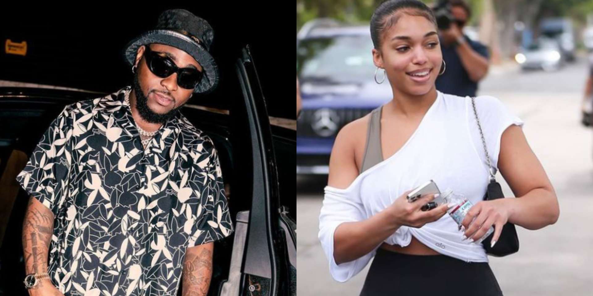 Davido triggers speculations after sharing Lori Harvey's photo with deep caption