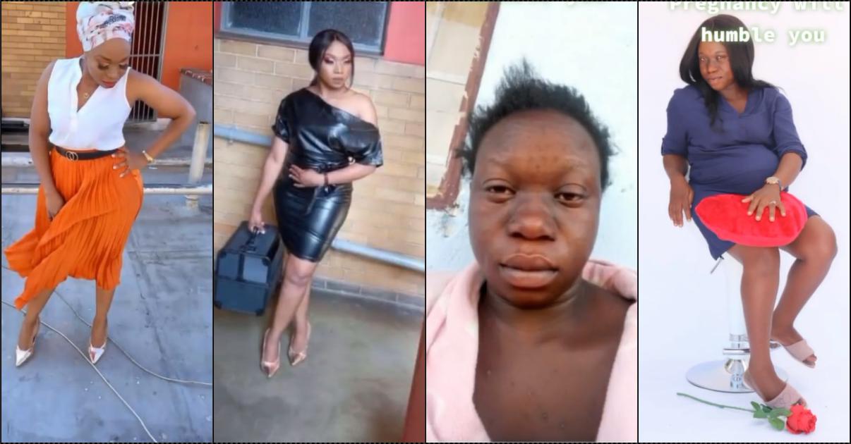 "Pregnancy will humble you" - Lady says as she shares transformation photos (Video)
