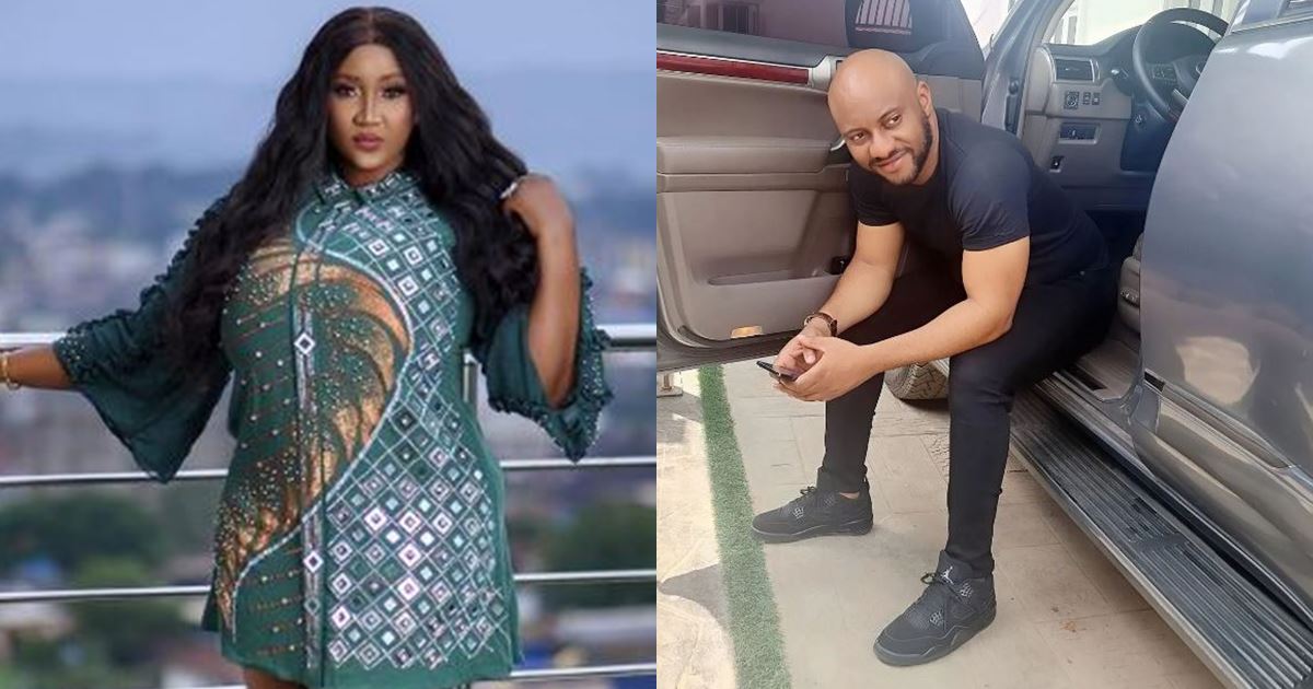 "The most handsome man I know" - Judy Austin gushes over husband, Yul Edochie (Video)
