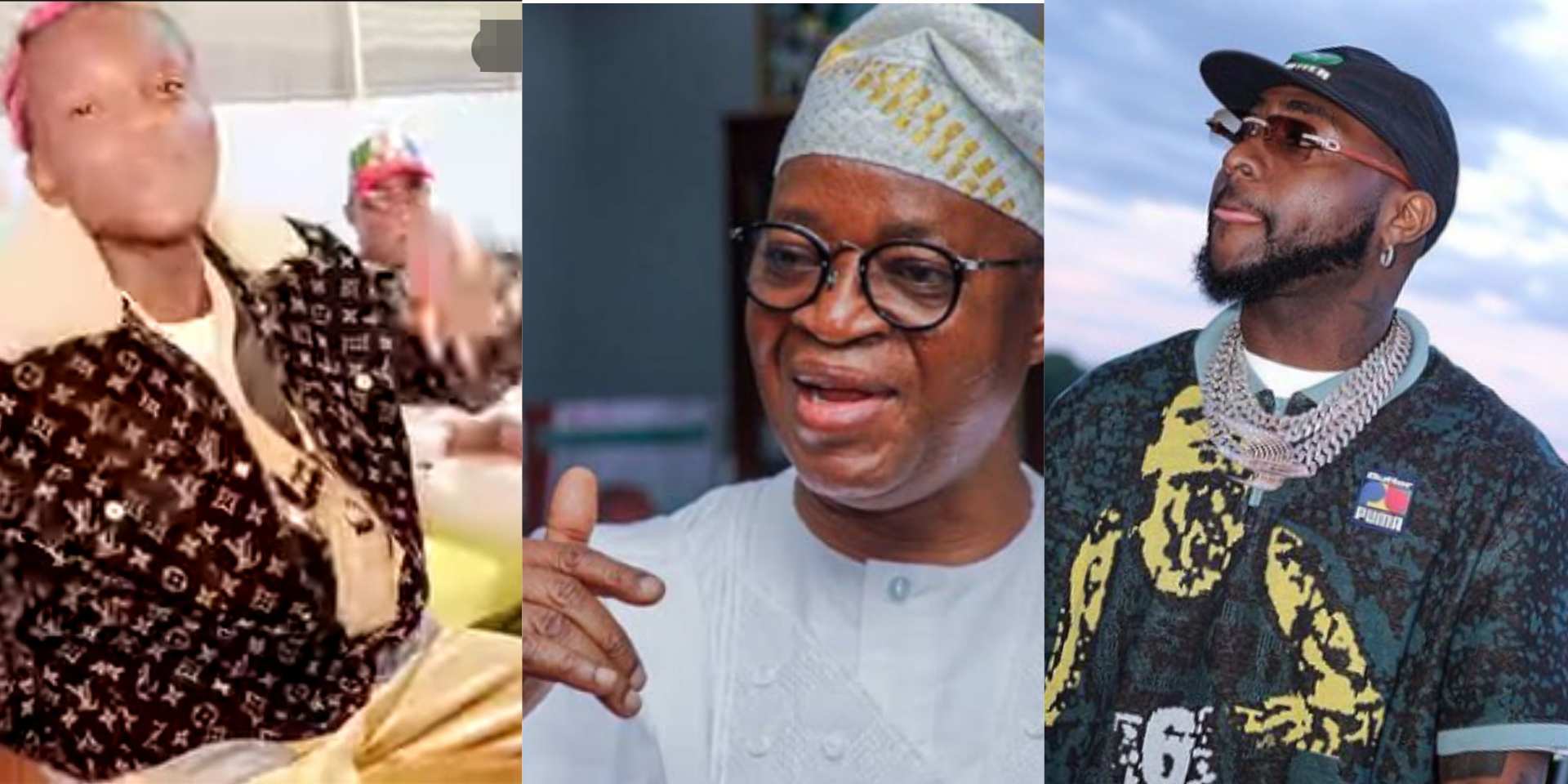 Osun Decides: Fans call Davido's attention as Portable meets Oyetola; canvasses support for him & Tinubu