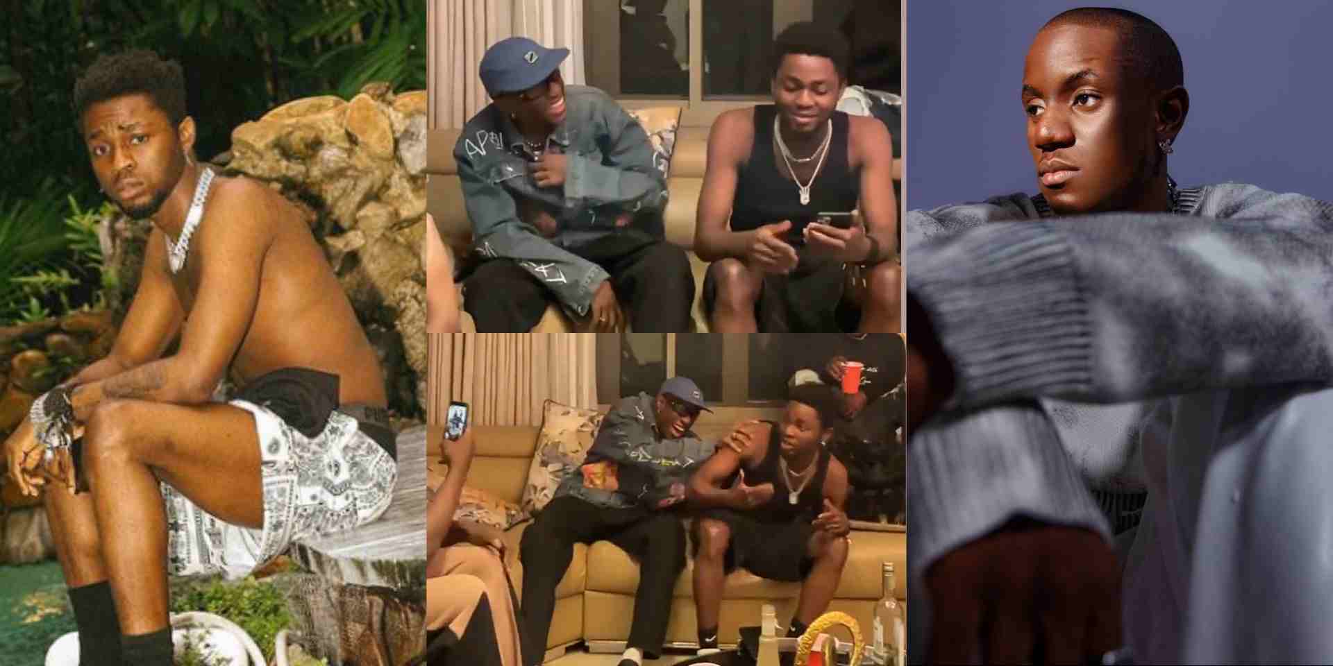 Video of Omah Lay and Victony days after clashing on Twitter sparks reactions