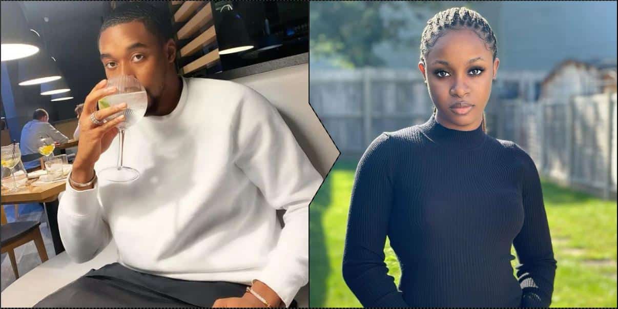 "You're my babe not my mumsy; don't vex me" — Sheggz slams Bella for interrupting him (Video)