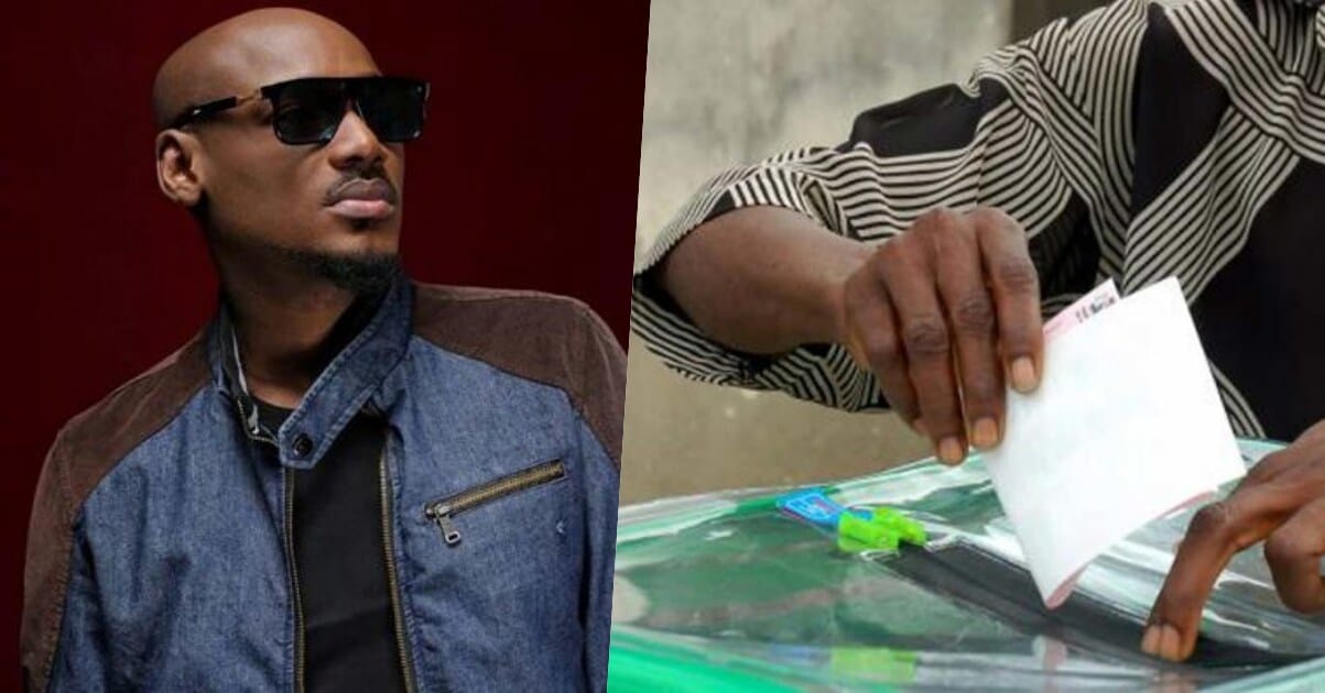 Election no be war, vote with your head, sense and full chest - Tuface tells Nigerians