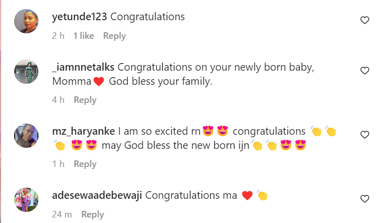 Seilat Adebola Adebowale and her husband, Poju Adeyemo welcome their first child