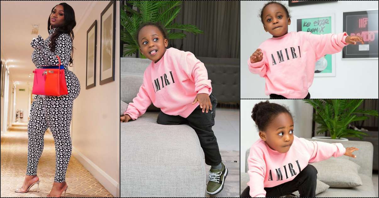 Chioma Rowland celebrates son, Ifeanyi, as he clocks 3 with special prayer