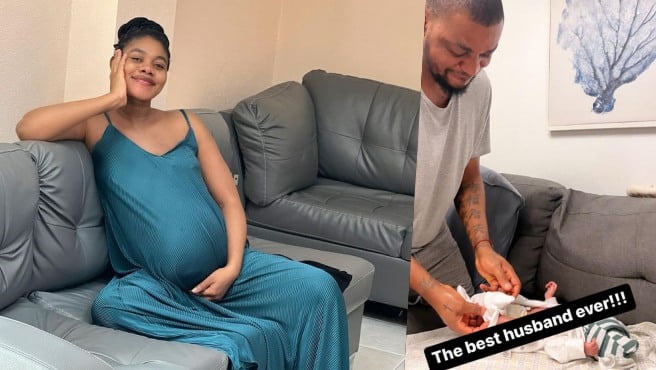 "Can't believe we created this fine human" — Jane Mena gushes, speaks on how she was gripped by fear of child birth