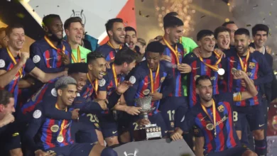 Barcelona defeats Real Madrid to win Super Cup trophy