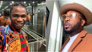 He is a scammer without a job” – Speed Darlington shades Tunde Ednut, calls for his arrest - VIDEOHe is a scammer without a job” – Speed Darlington shades Tunde Ednut, calls for his arrest - VIDEO