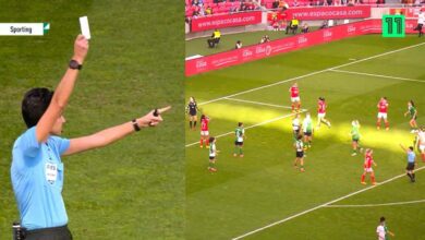 Referee makes history by showing first ever 'white card' in Sporting vs Benfica clash