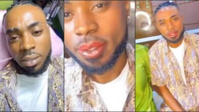 Man stirs reactions after getting pink lips procedure (Video)