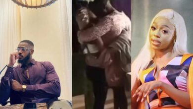 BBTitans: Again, Khosi and Yemi Cregx caught sharing passionate kiss last night (Video)