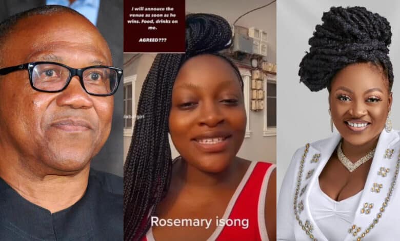 I'll give free 'toto' if Peter Obi wins this election, just DM - Lady promises free services (VIDEO)