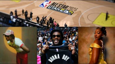 Burna Boy, Tems, and Rema rock 2023 NBA All-star game with thrilling show