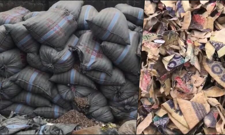 Nigerians angered over truckload of shredded old naira amidst scarcity of cash in Nigeria