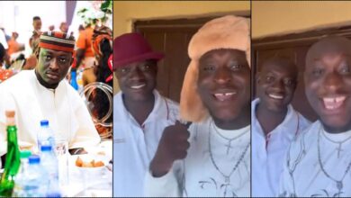 "No DNA needed" — Carter Efe stirs reactions as he shows off father