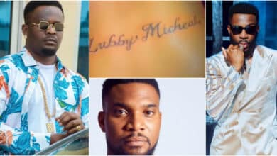 "Propose marriage to her" - Reactions over Zubby Michael’s reaction to lady who tattooed his name on her waist